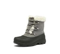Botte d'hiver SOREL SNOW ANGEL (Quarry, Black) Femme 10