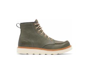 Sorel - Bottines imperméables - Slabtown 62' Moc WP M Alpine Tundra Tawny Buff pour Homme en Cuir - Taille 42,5 - Vert Vert 42,5