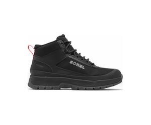 Sorel - Chaussures mi-hautes imperméables - Outing Nw Sneaker Mid WP M Black Black en Cuir - Taille 44 - Noir Noir 44