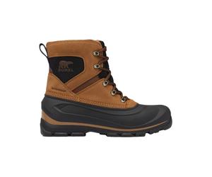 Sorel - Chaussures montantes imperméables et chaudes - Buxton™ Lace Boot Wp M Delta Black pour Homme en Cuir - Taille 44,5 - Marron Marron 44,5