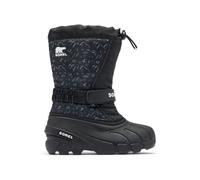 Sorel - Childrens Flurry™ Boot Print - Bottes de neige enfant Black / Sea Salt - 29