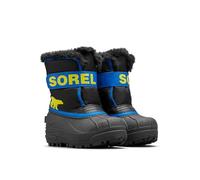 Bottes de neige pour enfants Snow Commander Boot Sorel - Black/Super Blue 28