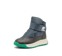 Sorel Children's Whitney III Strap Mid WP Botte Tendance, Uniform Blue, Jet, 26.5 EU