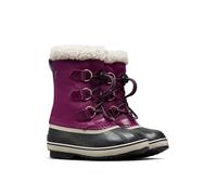 Sorel Childrens Yoot PAC Nylon WP Bottes de Neige imperméables, Wild Iris Dark Plum Youth Collection 2024, 30.5 EU