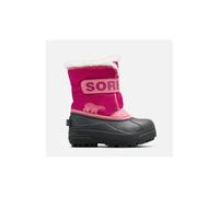 Sorel Snow Commander Waterproof bottes d'hiver imperméables pour enfants, Rouge (Tropic Pink x Deep Blush), 25 EU