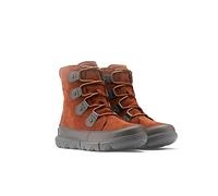 Sorel Explorer Boot Waterproof bottes d'hiver imperméables pour homme, Marron (Dark Amber x Buffalo), 41 EU