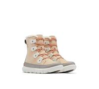 Sorel Femme Explorer Joan Wp Snow-boots, Nova Sand Sea Salt Explorer 2 Joan Faux Fur, 38 EU