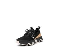 Sorel Femme Kinetic Impact II Lace Baskets d'hiver, Black, Honest Beige, 38 EU