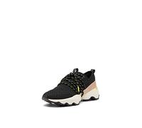 Sorel Femme Kinetic Impact II Lace Baskets d'hiver, Black, Honest Beige, 40 EU