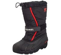 Sorel Flurry bottes d'hiver pour enfants, Noir (Black x Bright Red), 36 EU