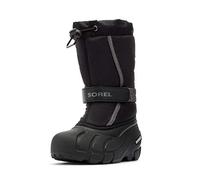 Sorel Flurry bottes d'hiver pour enfants, Noir (Black x City Grey), 35 EU