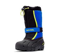 Sorel Flurry bottes d'hiver pour enfants, Noir (Black x Super Blue), 32 EU
