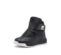Sorel Garçon Unisex Kinder Toddler Whitney III Strap Mid WP Botte Tendance, Black, Sea Salt, 24 EU