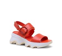 Sorel - Kinetic™ Impact Wedge - Sandales femme Crimson Fire / Honey White - 38