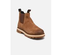 Sorel - Bottes imperméables en suède - Lark-47 Chelsea WP Velvet Tan Tobacco en Cuir - Taille 44 - Marron Marron 44