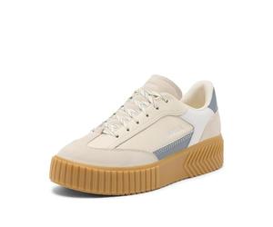 Sorel Ona Ave Baskets d'été à Bout en T pour Femme, Craie/Gris cendré, 36 EU