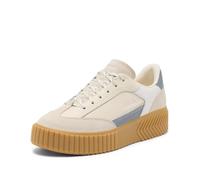 Sorel Ona Ave Baskets d'été à Bout en T pour Femme, Craie/Gris cendré, 37 EU