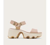 Sorel Sangle en Y Kinetic Aura pour femme, Céramique blanche/beige honnête, 7