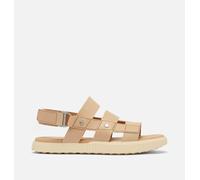 Sorel - Sandale Plate À Bride Arrière ONA AVE™ - Honest Beige, Bleached Ceramic - Taille 37.5 EU - Femme