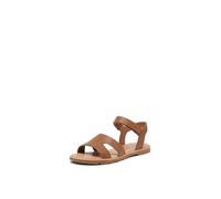 Sorel Sandales Ella Lll à bride de cheville pour femme, Velvet Tan, Gum 2, 36 EU