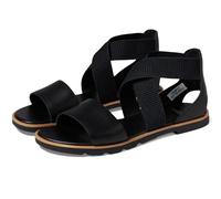 Sorel Sandales Ella lll pour femme, Noir, noir., 37.5 EU
