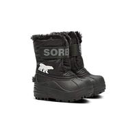 Sorel Snow Commander Waterproof bottes d'hiver imperméables pour enfants, Noir (Black x Charcoal), 23 EU