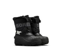 Sorel Snow Commander Waterproof bottes d'hiver imperméables pour enfants, Noir (Black x Charcoal), 25 EU