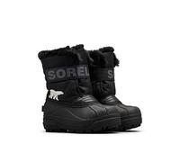 Sorel Snow Commander Waterproof bottes d'hiver imperméables pour enfants, Noir (Black x Charcoal), 27 EU