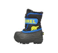 Sorel Snow Commander Waterproof bottes d'hiver imperméables pour enfants, Noir (Black x Super Blue), 21 EU