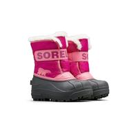 Sorel Snow Commander Waterproof bottes d'hiver imperméables pour enfants, Rouge (Tropic Pink x Deep Blush), 26 EU