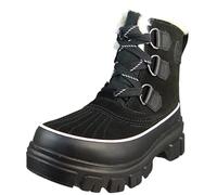 Sorel – Bottes d'hiver Torino™ V WP – Cuir, imperméables et isolantes – Femme 38,5 Noir/Fawn