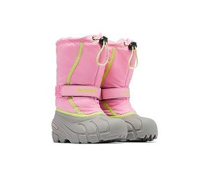 Sorel Unisex Kid's Flurry Boot Snow, Blooming Pink Chrome Grey Toddler Collection 2023, 8 UK