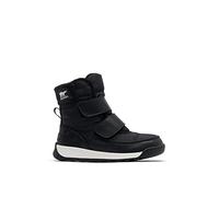 Sorel Whitney 2 Strap Waterproof bottes d'hiver imperméables pour enfants, Noir (Black x Sea Salt), 26 EU