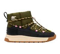 Sorel Femme Whitney III Slip-on WP Botte Tendance, Utility Green, Black, 38 EU