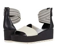 Sorel Women's Cameron Flatform Ankle Strap Sandal - Black - Size 6