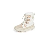 SOREL Women's Explorer II Joan Cozy Boot - Ancient Fossil, Sea Salt - Waterproof Winter Boots - Size 10