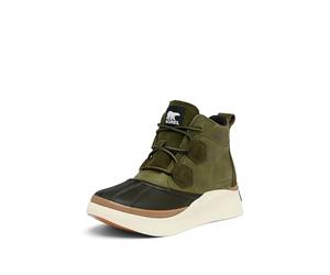 Sorel Women's N About 4 Classic Waterproof Fashion Boot, Utility Green Black, 39.5 EU