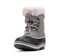 Sorel Yoot PAC Nylon Waterproof bottes d'hiver imperméables pour enfants, Gris (Quarry x Dove), 28 EU