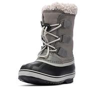 Sorel Yoot PAC Nylon Waterproof bottes d'hiver imperméables pour enfants, Gris (Quarry x Dove), 33 EU