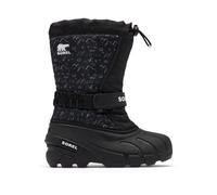 Sorel - Youth Flurry™ Boot Print - Bottes de neige enfant Black / Sea Salt - 33