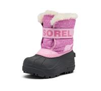 Sorel Youth Unisex Little Childrens Snow Commander Boot Botte de Neige, Orchid, Pink Flare, 26 EU