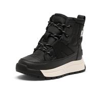 Sorel Youth Whitney III Mid WP Botte Tendance, Black, Sea Salt, 33 EU