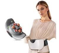 SORELAX Bianstone Appareil de massage abdominal automatique à double usage pour la taille et l'abdomen, massage positif et négatif, soulagement des flatulences, favorise le péristaltisme intestinal