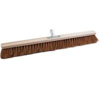 Sorex balai de salle coco longueur 800mm avec support de manche métallique bois plat - 28715
