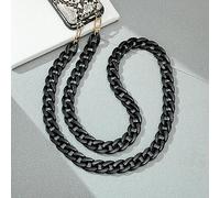 SOREZE Chaîne de téléphone Portable de Style rétro Long de 110cm, Bijoux de téléphone Suspendus inclinés, Sangle de téléphone en Acrylique, Cordon Anti-Perte, lanière de téléphone Portable