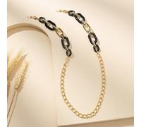 SOREZE Lunettes Masque chaînes Acrylique Bouton chaîne Lunettes de Soleil Lunettes Porte-Cordon Lunettes de Lecture lanière Collier Sangle Corde Collier