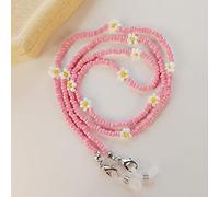 SOREZE Perles colorées Masque Sangle Collier Lunettes chaîne Porte-Lunettes Lunettes de Soleil lanière pour Femmes Filles Lunettes Cordon