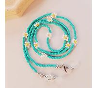 SOREZE Perles colorées Masque Sangle Collier Lunettes chaîne Porte-Lunettes Lunettes de Soleil lanière pour Femmes Filles Lunettes Cordon