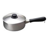 Sori Yanagi Stainless steel saucepan 18cm matte 311 150 by Sori Yanagi
