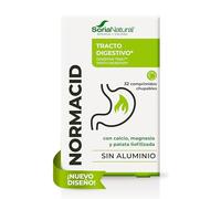 Soria Natural Normacid New - Magnesio, Calcio, Potasio - Alivia la Acidez Estomacal, Indigestión, Pesadez - 32 comprimidos